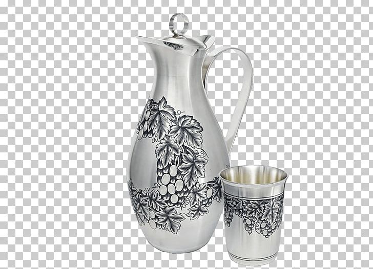 Jug Pitcher Silver Tableware Ceramic PNG, Clipart, Ceramic, Coffee Pot, Container, Cup, Drinkware Free PNG Download