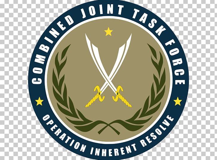 Combined Joint Task Force – Operation Inherent Resolve Iraq 2014 Military Intervention Against ISIS Syria PNG, Clipart, Area, Army, Brand, Emblem, Grass Free PNG Download