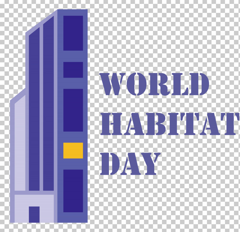 World Habitat Day PNG, Clipart, Blue, Geometry, Line, Logo, Meter Free PNG Download