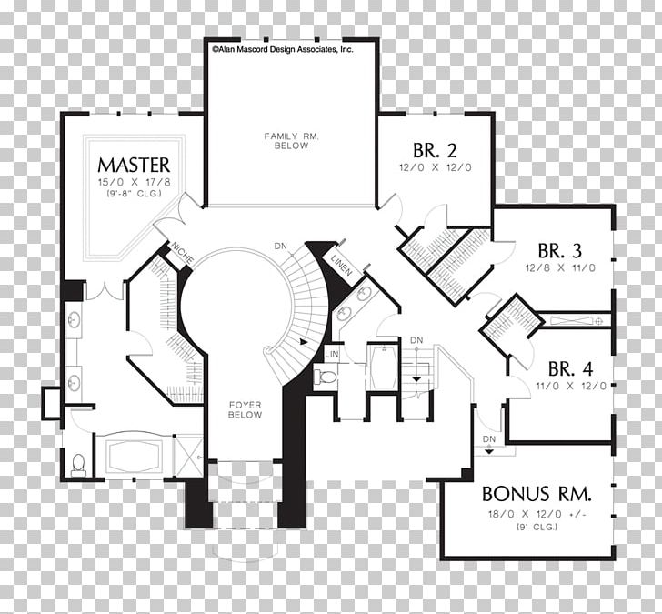 Floor Plan Paper House Plan Stairs PNG, Clipart, Angle, Area, Bedroom, Black And White, Bonus Room Free PNG Download