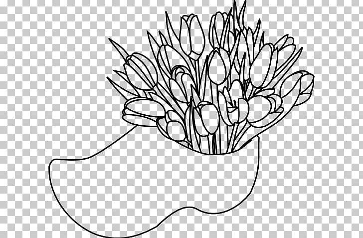 Clog Netherlands Coloring Book Shoe Tulip PNG, Clipart, Artwork, Black, Black And White, Child, Clog Free PNG Download