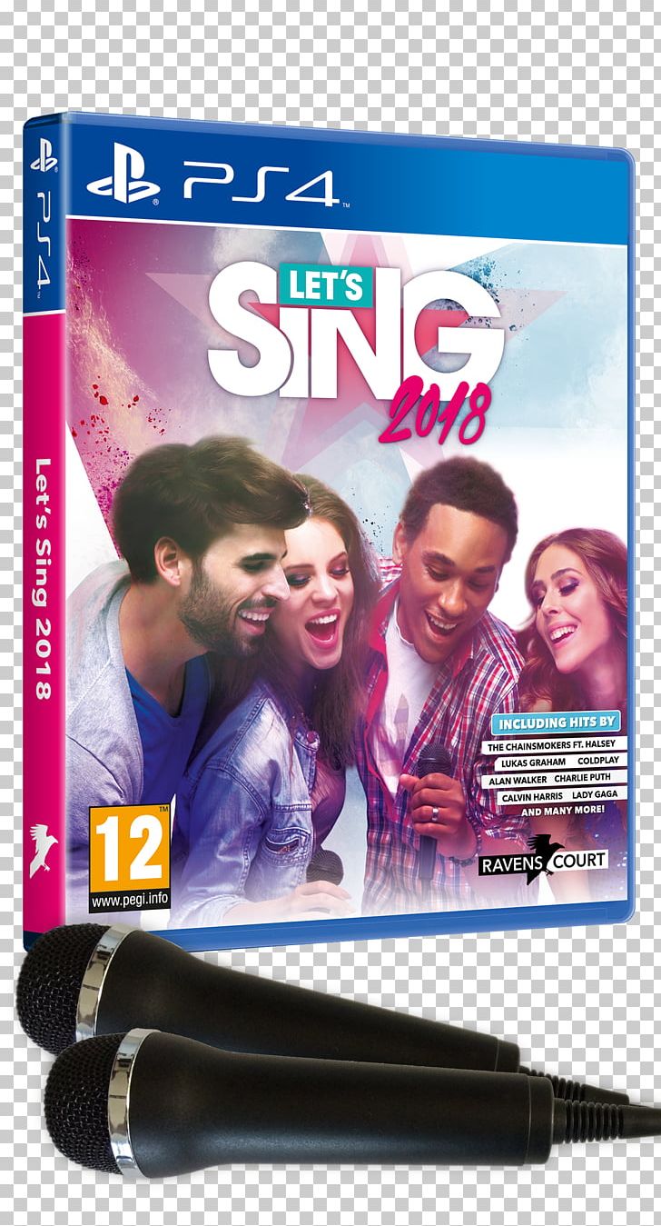 Let's Sing Microphone We Sing Pop! PlayStation 4 Video Game PNG, Clipart,  Free PNG Download