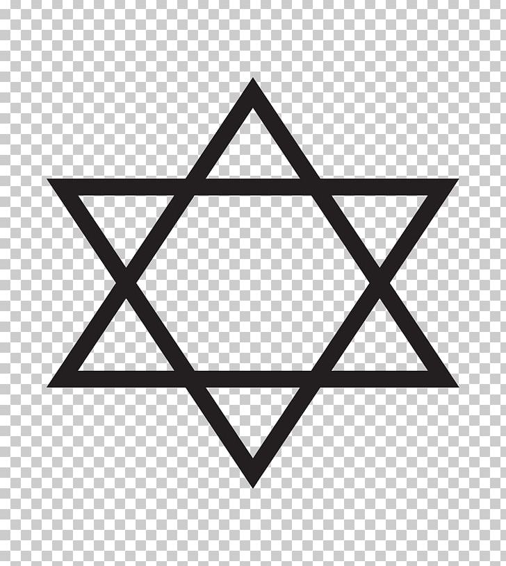 Star Of David Star Polygons In Art And Culture Judaism PNG, Clipart, Angle, Area, Black, Black And White, Computer Icons Free PNG Download
