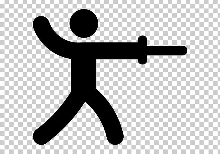 Olympic Games Fencing Sport Sword Stick Figure PNG, Clipart, 2016 Summer Olympics, Artwork, Black And White, Computer Icons, Fencing Free PNG Download