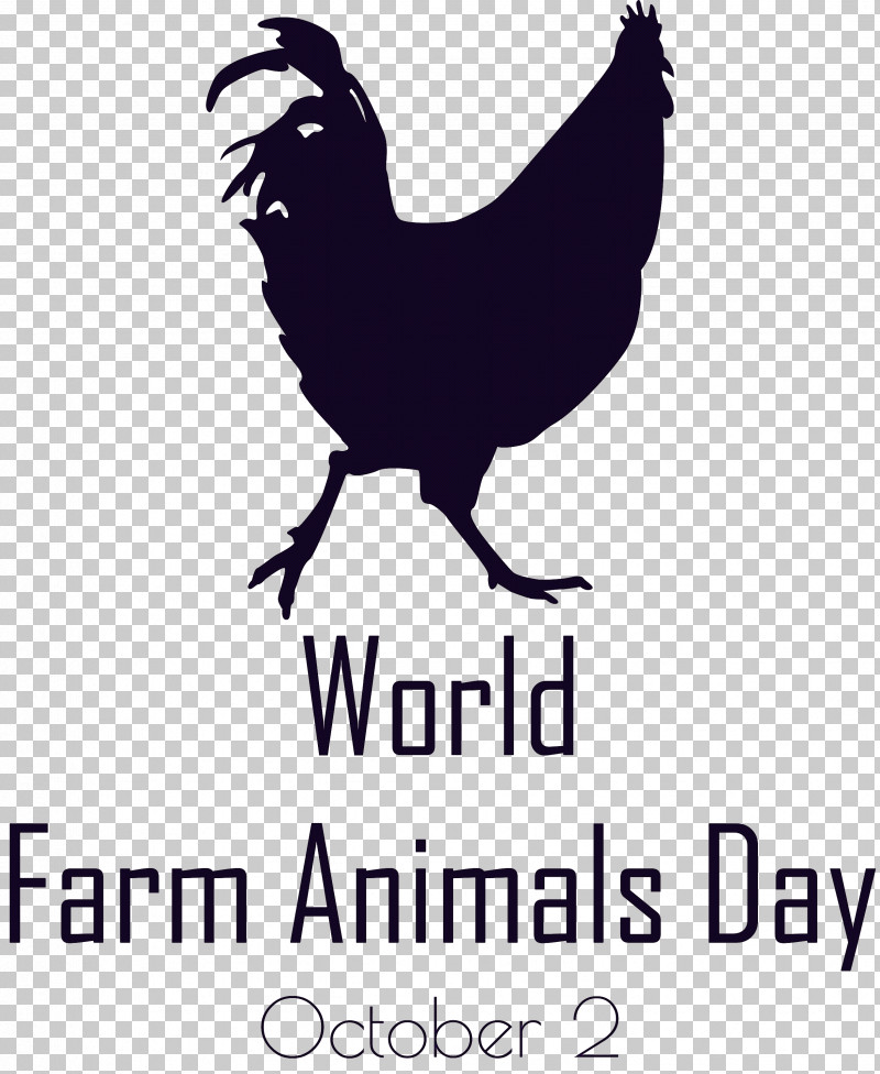 World Farm Animals Day PNG, Clipart, Beak, Black And White, Chicken, Cortana, Fowl Free PNG Download