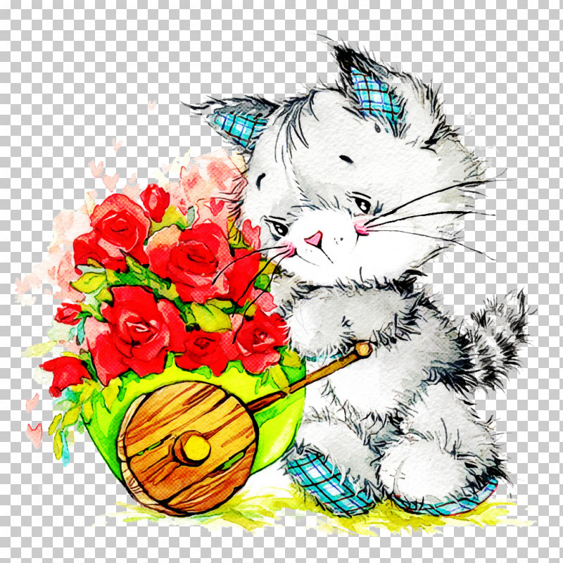 Easter Bunny PNG, Clipart, Bouquet, Cat, Cute Cat, Cut Flowers, Easter Bunny Free PNG Download