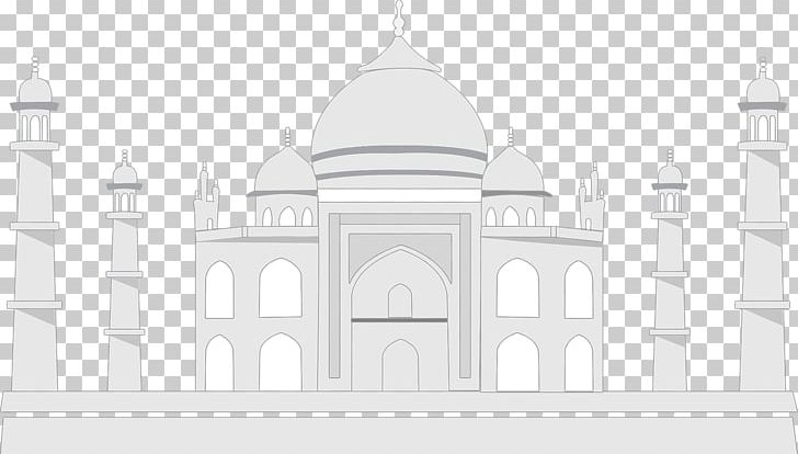 Black Taj Mahal Mehtab Bagh Tomb Of Itimxc4ufffdd-ud-Daulah Akbars Tomb PNG, Clipart, Akbars Tomb, Arch, Black White, Building, Castle Free PNG Download
