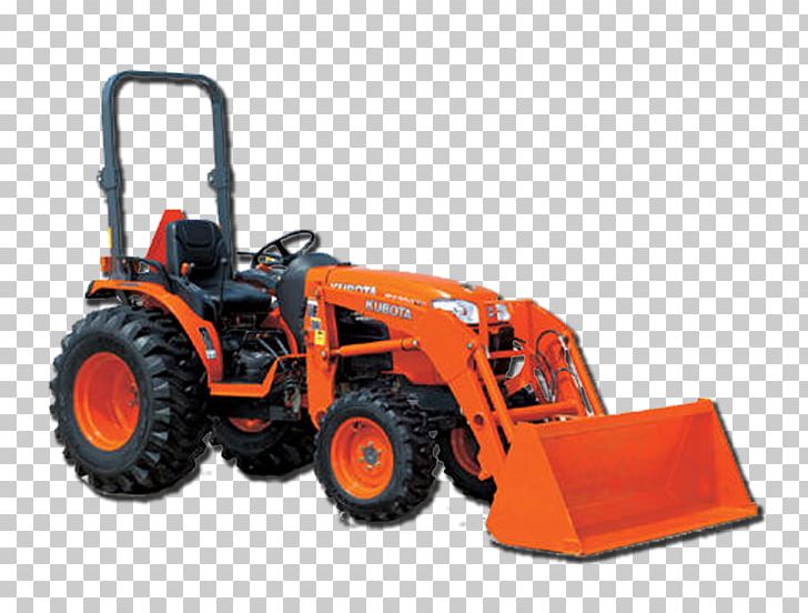 Backhoe Loader Kubota Corporation Tractor Heavy Machinery PNG, Clipart, Agricultural Machine, Agricultural Machinery, Agriculture, Backhoe Loader, Bucket Free PNG Download