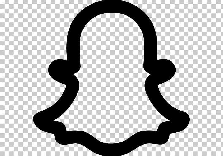 Computer Icons Snapchat PNG, Clipart, Area, Artwork, Black And White, Body Jewelry, Circle Free PNG Download