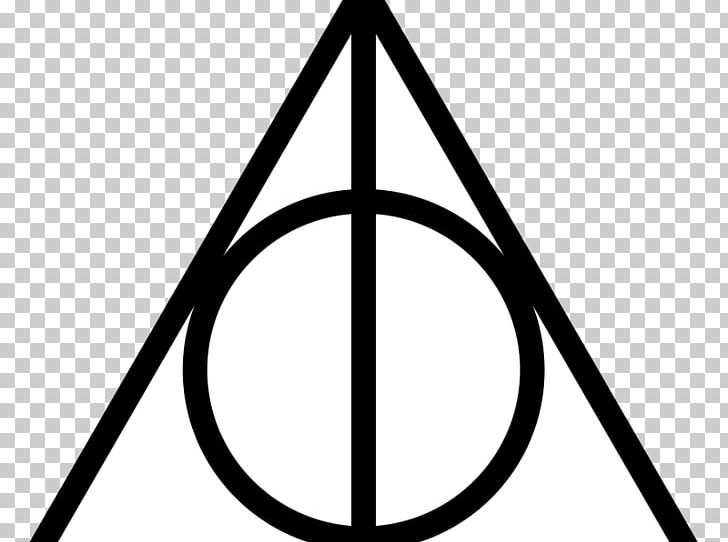 Harry Potter And The Deathly Hallows Fantastic Beasts And Where To Find Them The Tales Of Beedle The Bard Symbol PNG, Clipart, Angle, Area, Black And White, Book, Circle Free PNG Download
