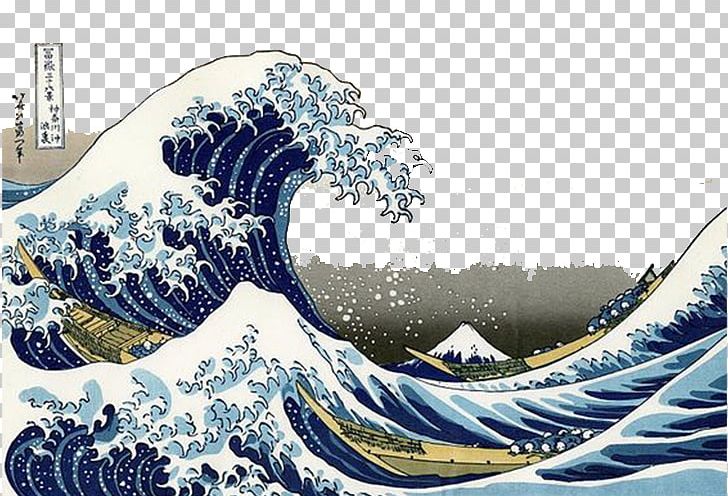 The Great Wave Off Kanagawa Thirty-six Views Of Mount Fuji Painting Art PNG, Clipart, Abstract Waves, Computer Wallpaper, Great Wave Off Kanagawa, Hokusai, Japanese Food Free PNG Download