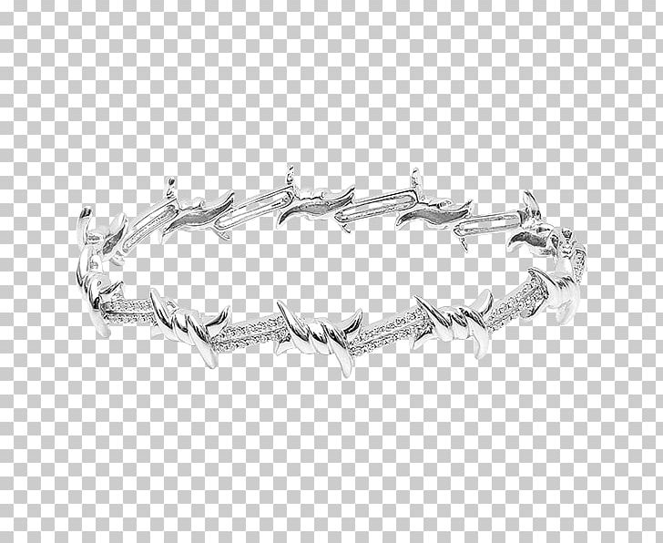 Earring Barbed Wire Jewellery Bracelet PNG, Clipart, Automotive Exterior, Bangle, Barbed Wire, Black And White, Body Jewelry Free PNG Download