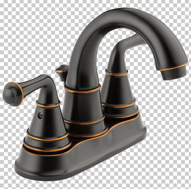 Faucet Handles & Controls Brass Peerless Oil-Rubbed Bronze 2-Handle 4-In Centerset Bathroom Sink Faucet P99790LF-OB-ECO PNG, Clipart, Bathroom, Baths, Brass, Bronze, Brushed Metal Free PNG Download
