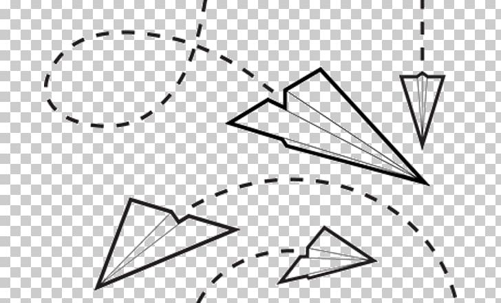 Airplane Paper Plane Flight PNG, Clipart, Airplane, Angle, Area, Black, Black And White Free PNG Download