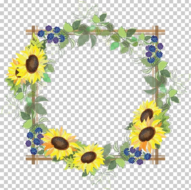 Frames Common Sunflower Encapsulated PostScript PNG, Clipart, Cut Flowers, Decor, Decorative Arts, Download, Flora Free PNG Download