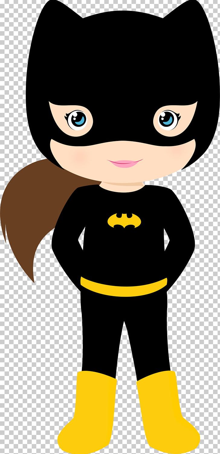 Batgirl Batman Superman Superhero PNG, Clipart, Batgirl, Batman, Black, Carnivoran, Cartoon Free PNG Download