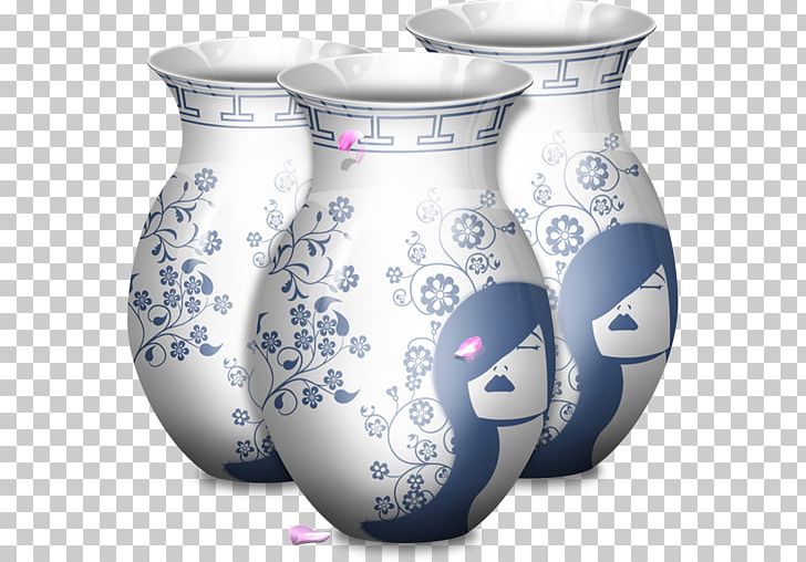 Blue And White Porcelain Ceramic Vase Glass PNG, Clipart, Art, Blue And White Porcelain, Button, Ceramic, Computer Hardware Free PNG Download