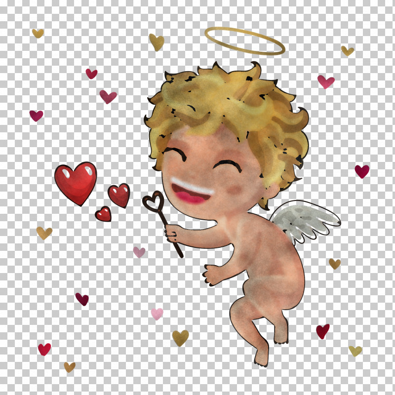 Cartoon Cheek Heart Cupid Animation PNG, Clipart, Animation, Cartoon, Cheek, Cupid, Happy Free PNG Download