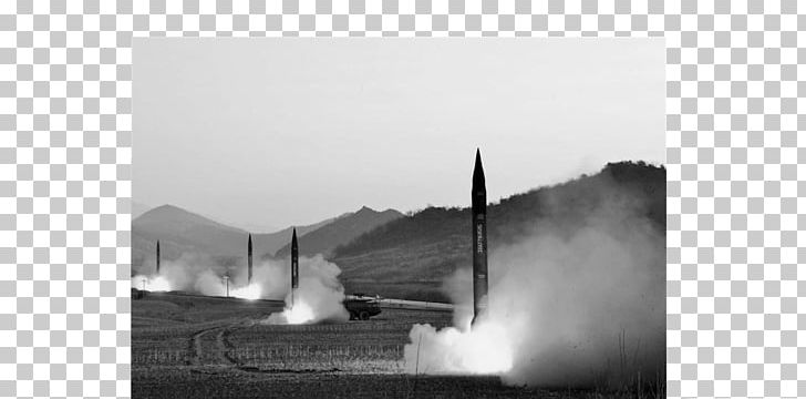 2017 North Korean Missile Tests United States Ballistic Missile PNG, Clipart, 2017 North Korean Missile Tests, Artillery, Kim Jongun, Missile, Monochrome Free PNG Download