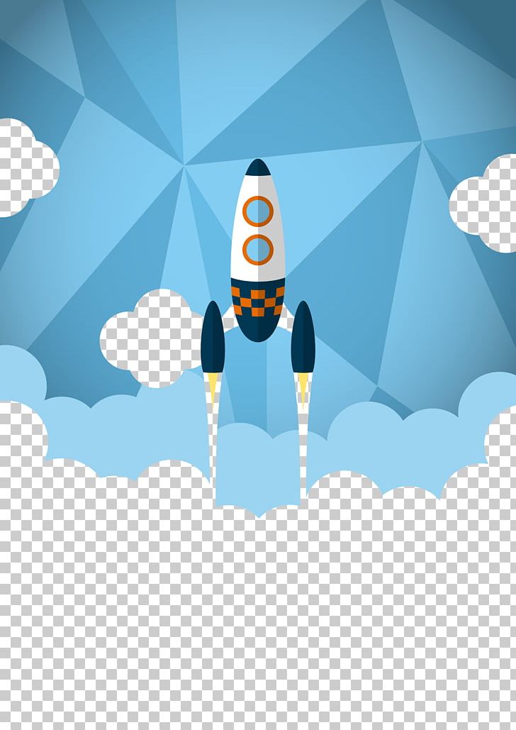 Rocket Launch Flyer Space PNG, Clipart, Balloon Cartoon, Blue, Blue Sky, Brochure, Cartoon Alien Free PNG Download