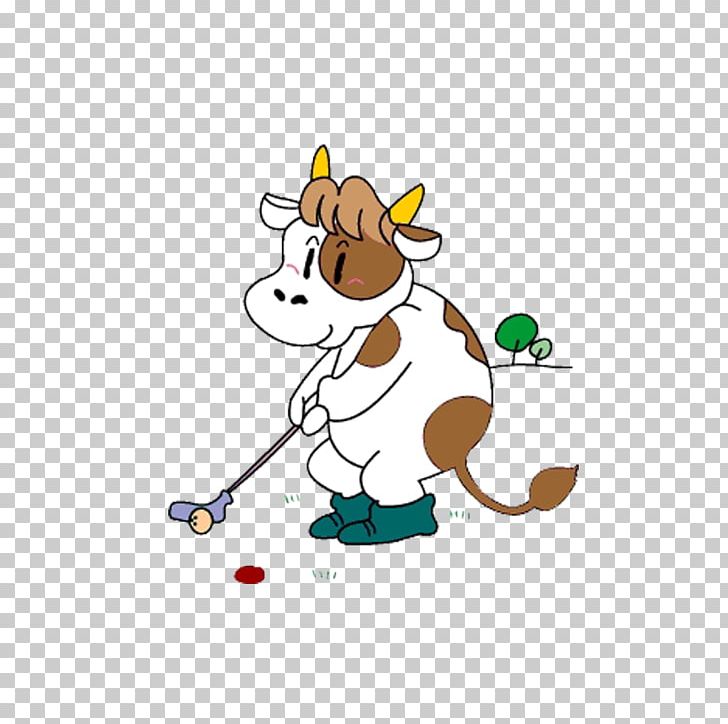 Cattle Golf PNG, Clipart, Animal, Area, Art, Ball, Carnivoran Free PNG Download