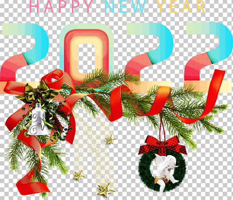 Happy 2022 New Year 2022 New Year 2022 PNG, Clipart, Bauble, Birthday, Christmas Card, Christmas Day, Christmas Tree Free PNG Download