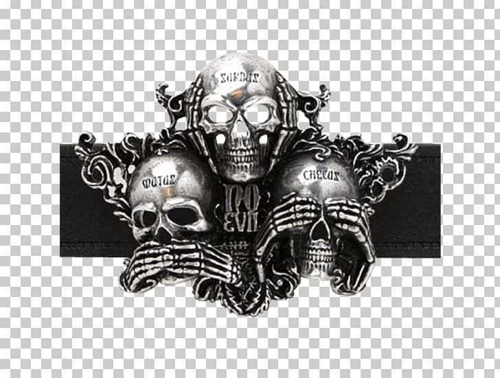 Three Wise Monkeys Human Skull Symbolism Death Evil PNG, Clipart, Alchemy, Alchemy Gothic, Art, Belt, Belt Buckles Free PNG Download