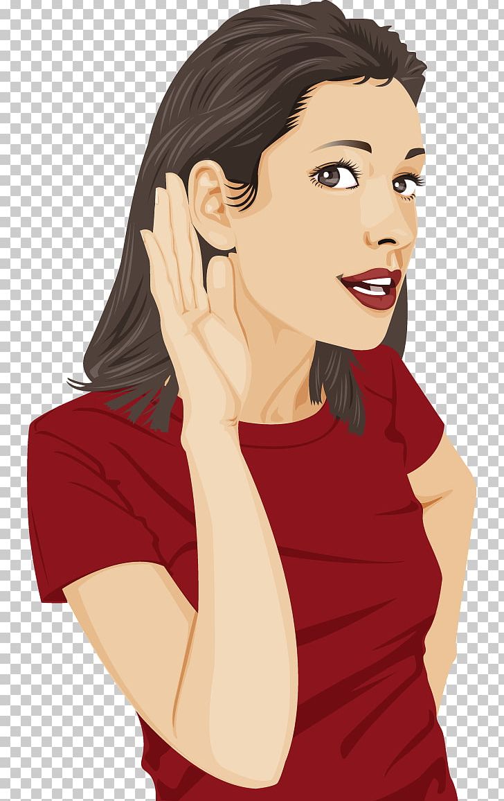 Face Ear PNG, Clipart, Animation, Arm, Beauty, Brown Hair, Cartoon Free PNG Download