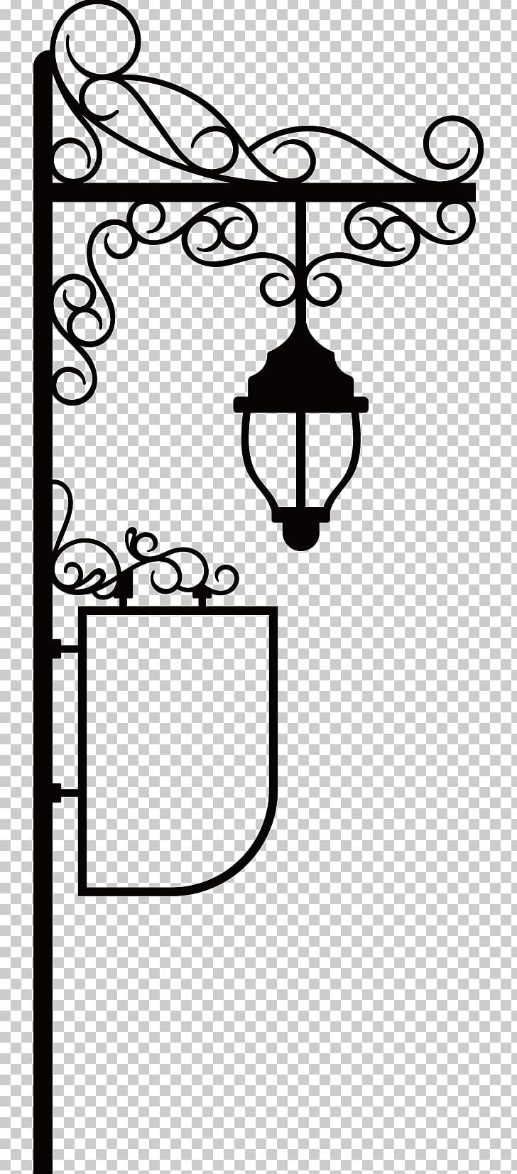 Street Light Lighting PNG, Clipart, Angle, Black, Black And White Painting, Cartoon, Christmas Lights Free PNG Download