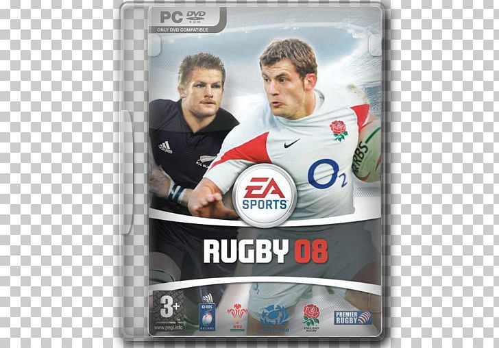 Rugby 08 PlayStation 2 Video Game Sports Game PNG, Clipart, Brand, Crack, Ea Sports, Electronic Arts, Electronic Device Free PNG Download