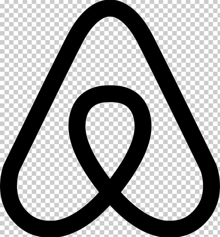 Airbnb Computer Icons Encapsulated PostScript PNG, Clipart, Airbnb, Area, Black And White, Brand, Circle Free PNG Download