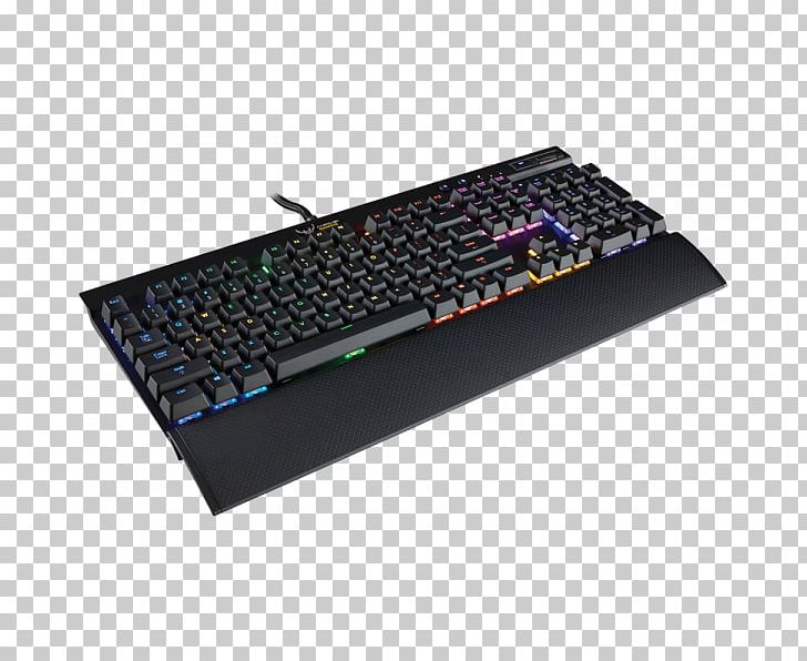 Computer Keyboard Corsair Gaming K70 LUX RGB Corsair Vengeance K70 Corsair K70 RGB MK.2 Cherry MX Red Mechanical Gaming Keyboard With RGB LED Backlit CH-9109010-NA PNG, Clipart, Computer Accessory, Computer Component, Computer Keyboard, Corsair Components, Corsair Gaming K70 Free PNG Download