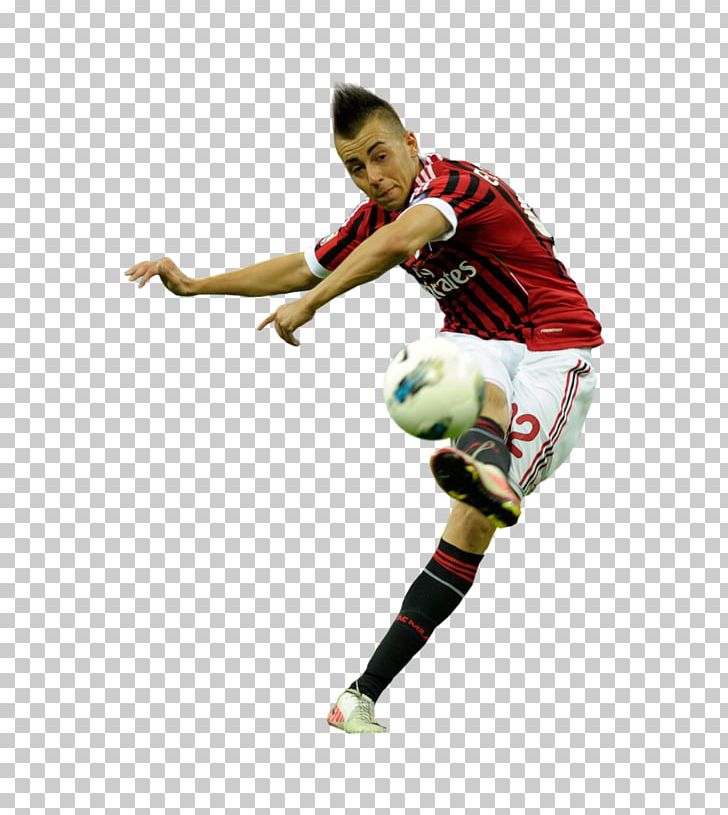 Football Player A.C. Milan Serie A Portable Network Graphics PNG, Clipart, Ac Milan, Athlete, Ball, El Shaarawy, Football Free PNG Download