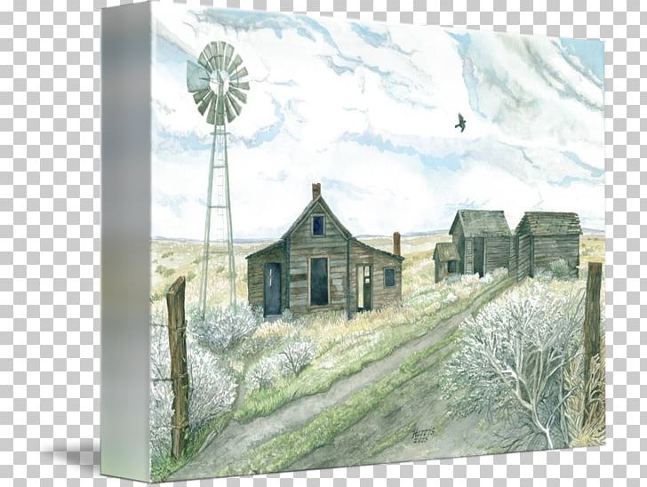 Watercolor Painting House Land Lot PNG, Clipart, Art, Building, Chapel, Cottage, Facade Free PNG Download