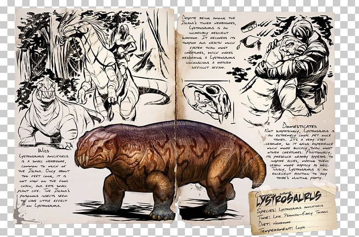 ARK: Survival Evolved Lystrosaurus Dinosaur Herbivore Tame Animal PNG, Clipart, Ark, Ark Survival, Ark Survival Evolved, Arthropleura, Bear Free PNG Download