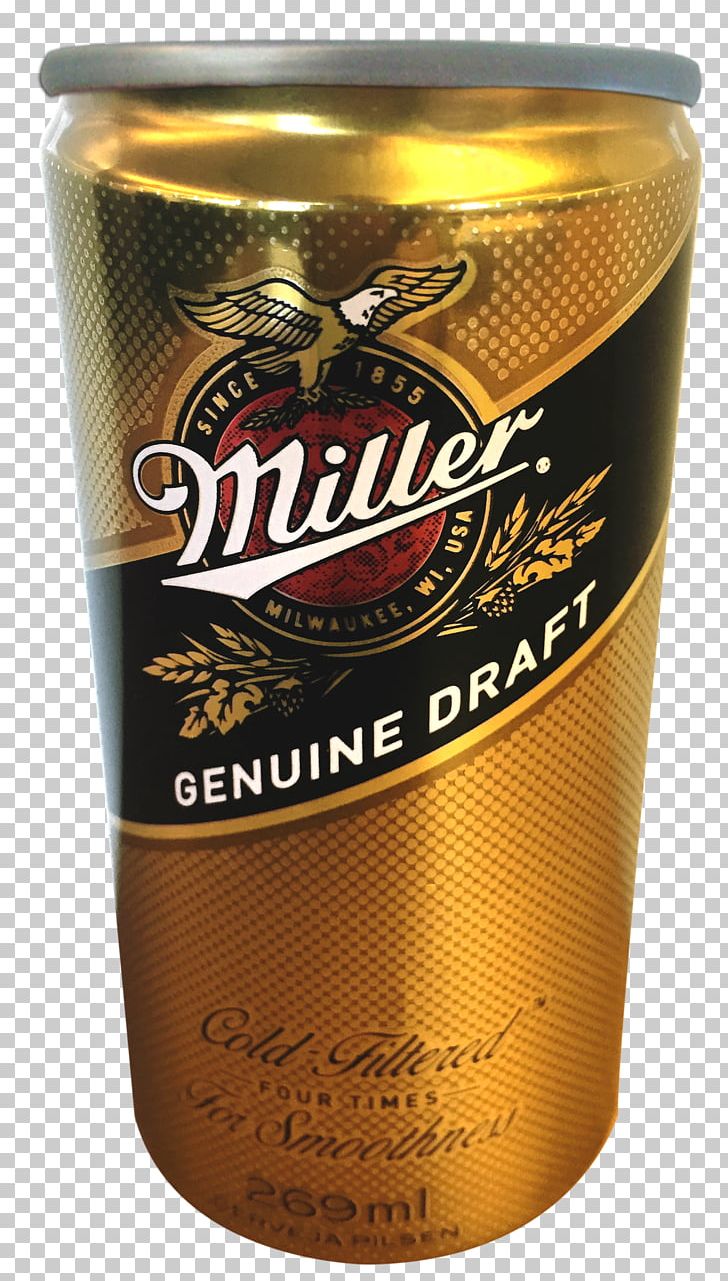 Beer Miller Brewing Company Budweiser Beverage Can Miller Genuine Draft PNG, Clipart, Advertising, Aluminum Can, Beer, Beer Brewing Grains Malts, Beverage Can Free PNG Download