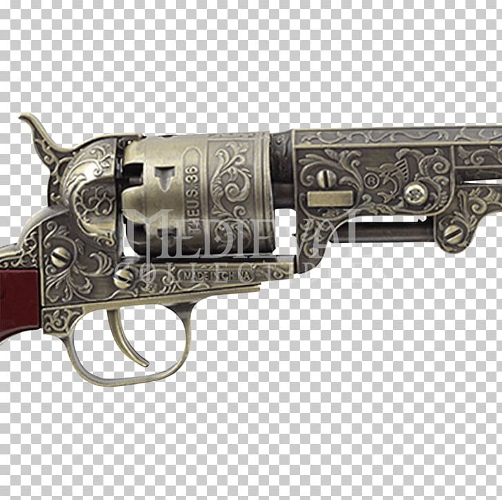 Revolver American Civil War Confederate States Of America Firearm Pistol PNG, Clipart, Air Gun, American Civil War, Antique Brass, Colt Single Action Army, Confederate States Of America Free PNG Download