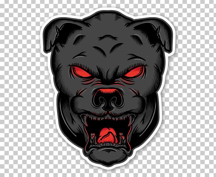 Dog Sticker Demon Graphic Arts PNG, Clipart, Animals, Art, Carnivoran, Demon, Devil Free PNG Download