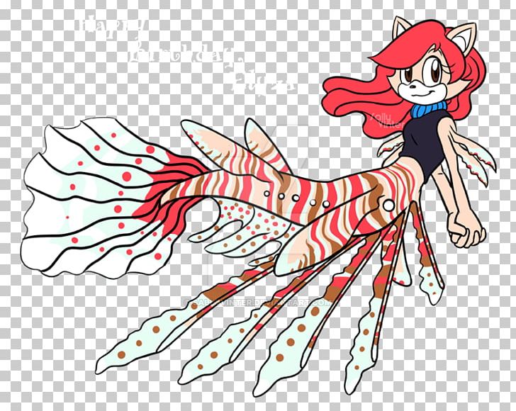 Lionfish Drawing Mermaid PNG, Clipart, Art, Artist, Artwork, Barbie Mermaidia, Deviantart Free PNG Download