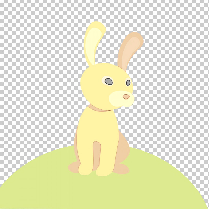 Easter Bunny PNG, Clipart, Cartoon, Easter Bunny, Hare, Paint, Tail Free PNG Download