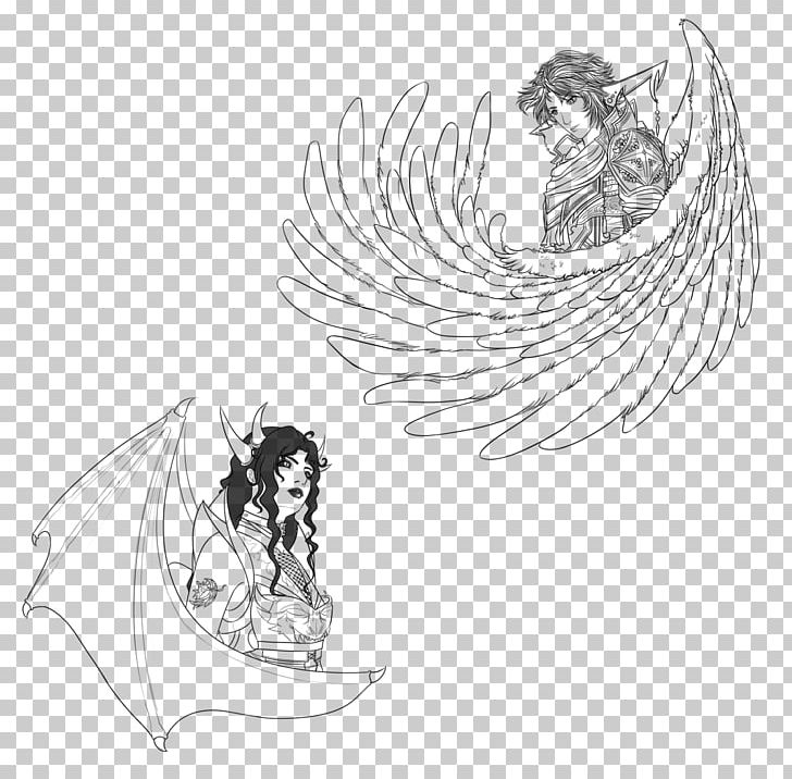 Canidae Visual Arts Sketch PNG, Clipart, Angel, Angel And Demon, Angel M, Arm, Art Free PNG Download