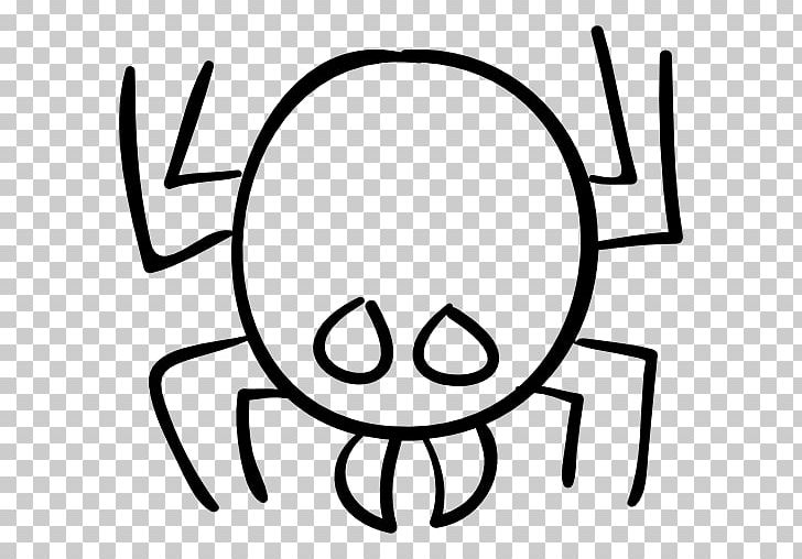 Spider Computer Icons PNG, Clipart, Animal, Area, Black, Black And White, Circle Free PNG Download