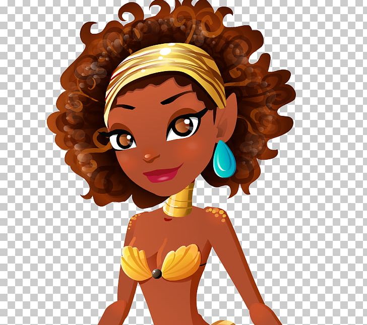 Virtual World Mermaid PNG, Clipart, Art, Bcitrine, Brown Hair, Cartoon, Character Free PNG Download