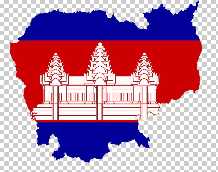 Angkor Wat Flag Of Cambodia Khmer National Flag PNG, Clipart, Angkor Wat, Area, Blue, Cambodia, Cheboksary Free PNG Download