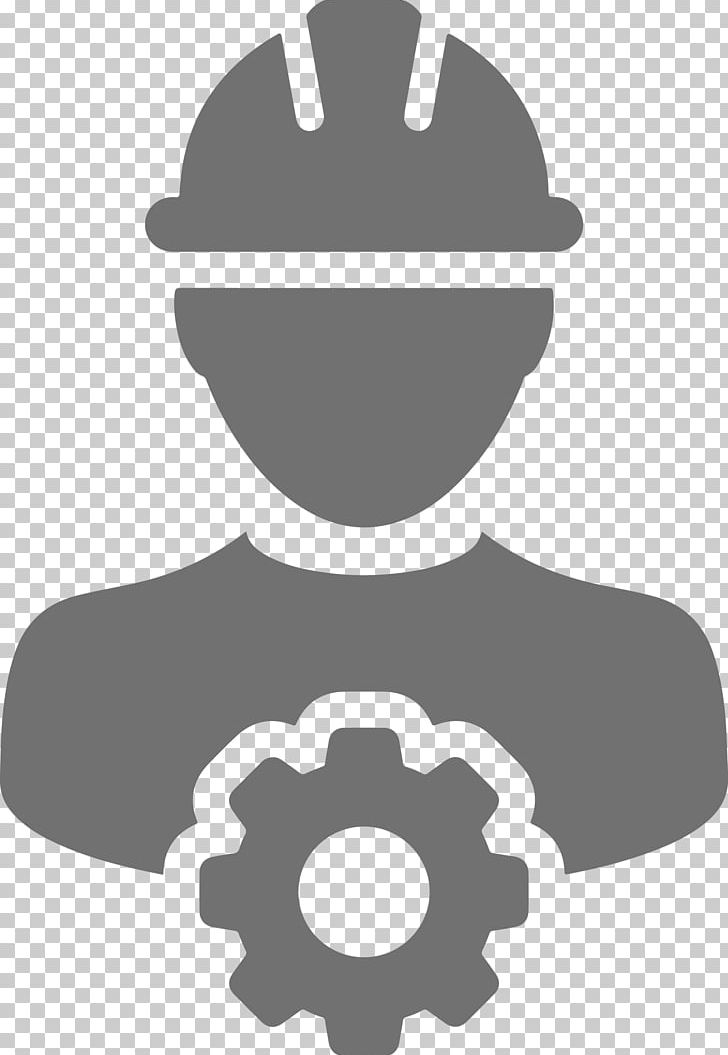 Construction Worker Architectural Engineering Laborer Computer Icons PNG, Clipart, Architectural Engineering, Black And White, Business, Cog, Computer Icons Free PNG Download