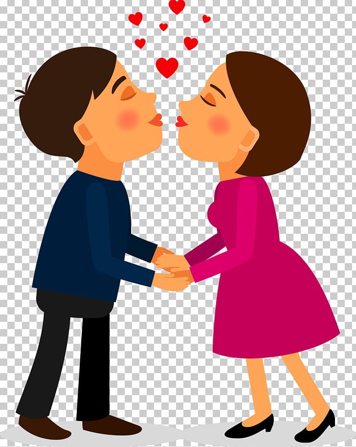 Kiss Drawing PNG, Clipart, Animation, Boy, Cartoon, Child, Communication Free PNG Download