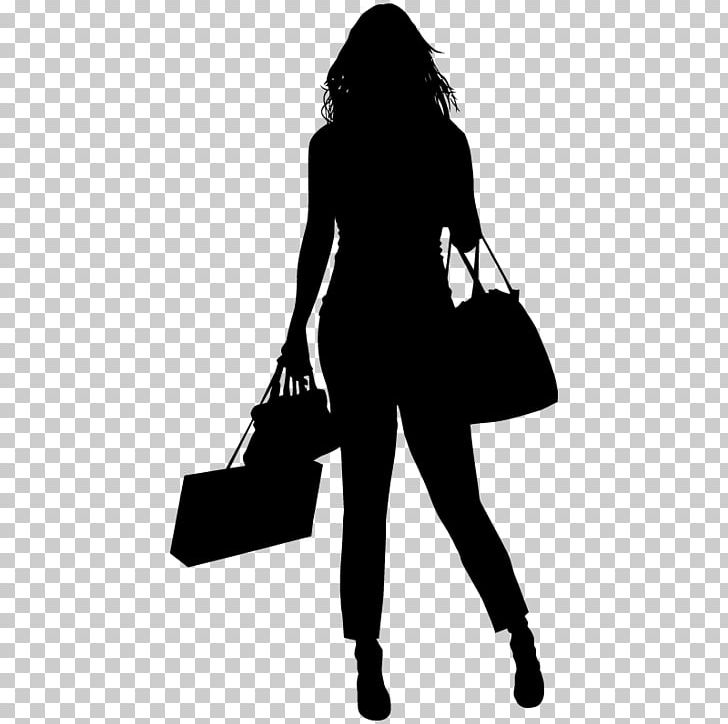 Silhouette Shopping Bags & Trolleys Fashion Shopping Bags & Trolleys PNG, Clipart, Amp, Animals, Bag, Black, Black And White Free PNG Download