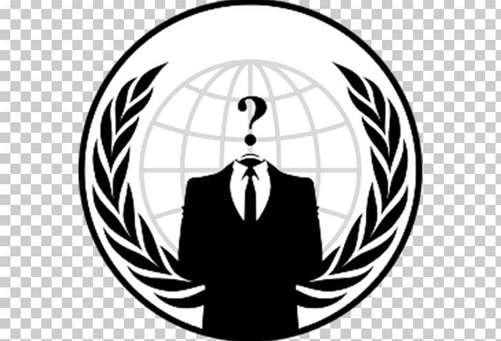 Anonymous Logo Security Hacker Emblem PNG, Clipart, Art, Artwork, Black, Black And White, Brand Free PNG Download