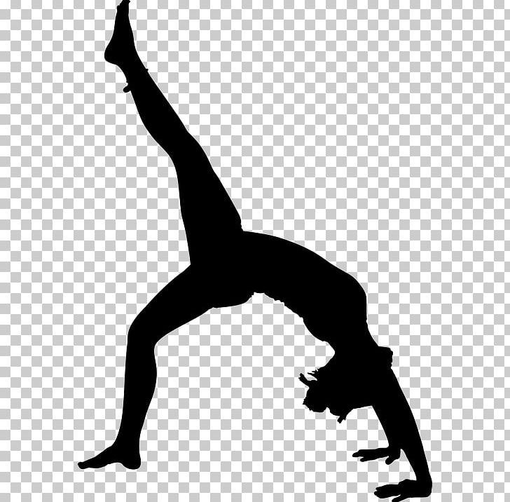 Silhouette Yoga Physical Fitness PNG, Clipart, Animals, Arm, Balance, Black And White, Drawing Free PNG Download