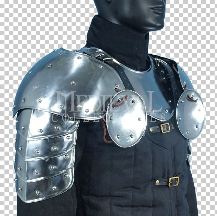 Plate Armour Body Armor Pauldron Steel PNG, Clipart, Arm, Armour, Body Armor, Breastplate, Components Of Medieval Armour Free PNG Download